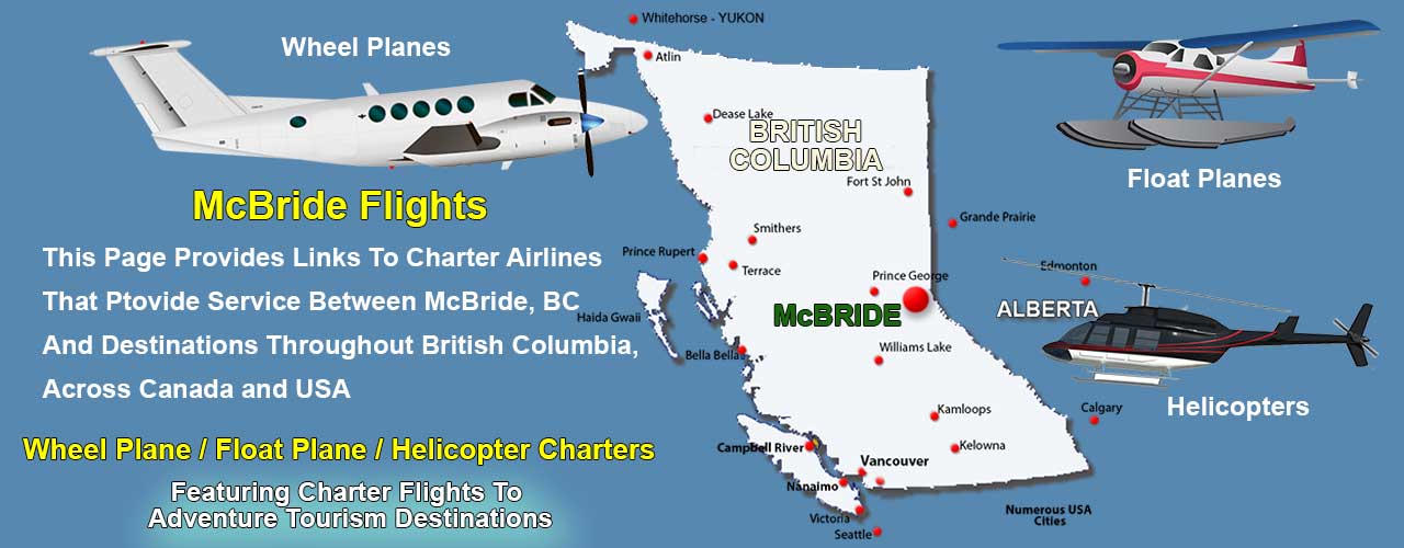 McBride BC Air Charter Directory